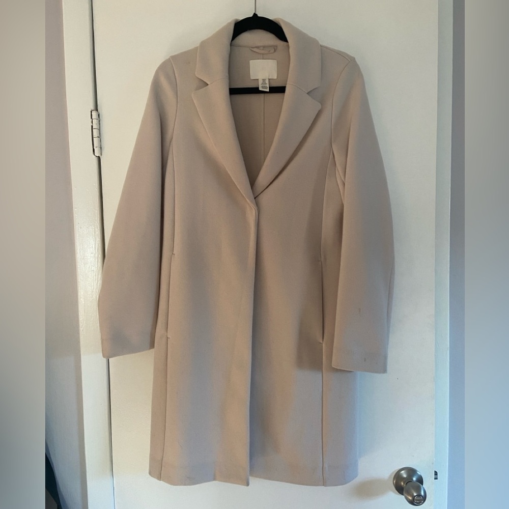 SINGLE-BREASTED COAT XSmall - Picture 2 of 12